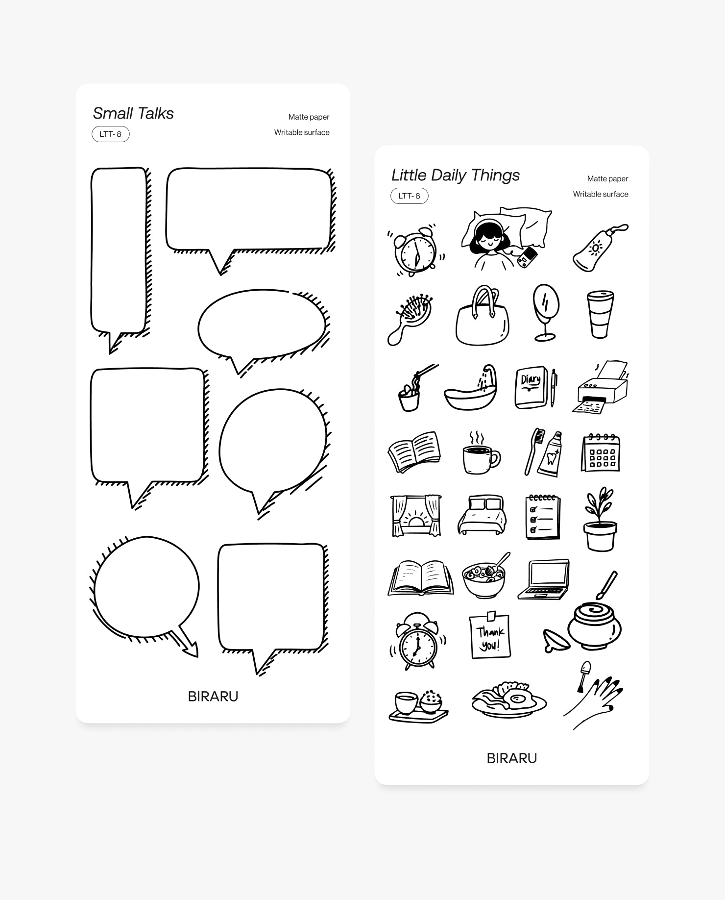 Everyday Things Sticker Pack – 2’li Set