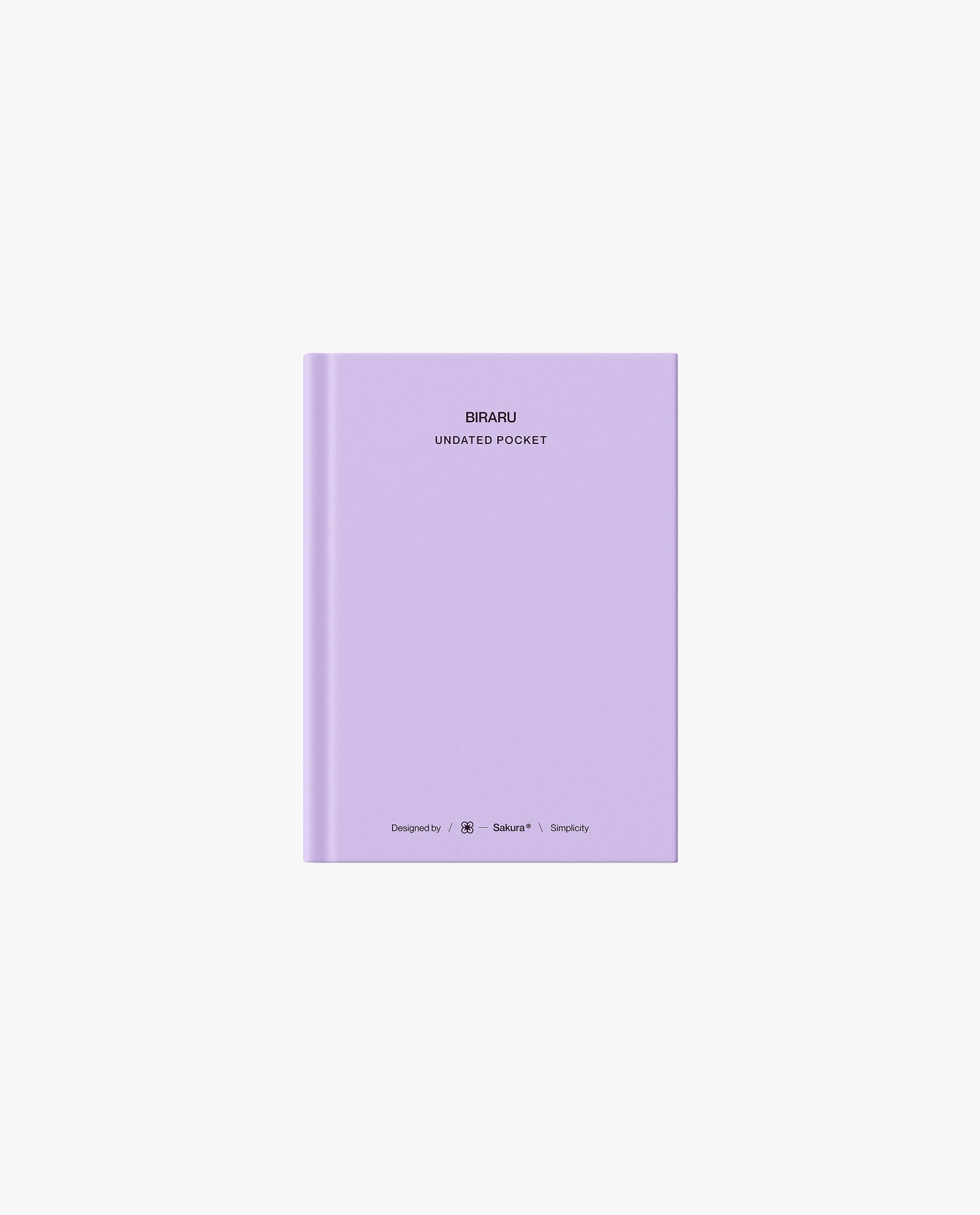 Tarihsiz A6 Ajanda · Lilac