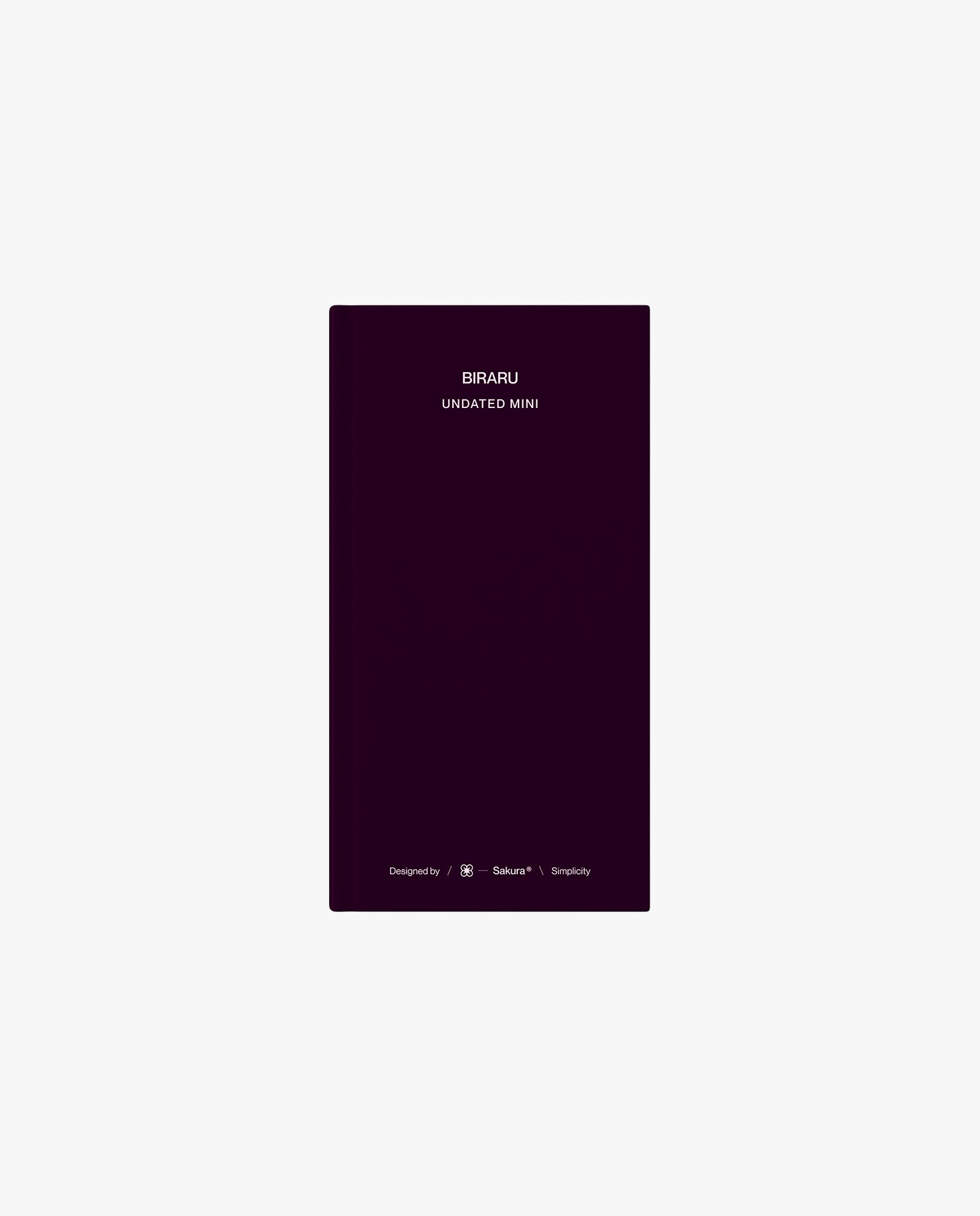 Tarihsiz Mini Ajanda · Merlot