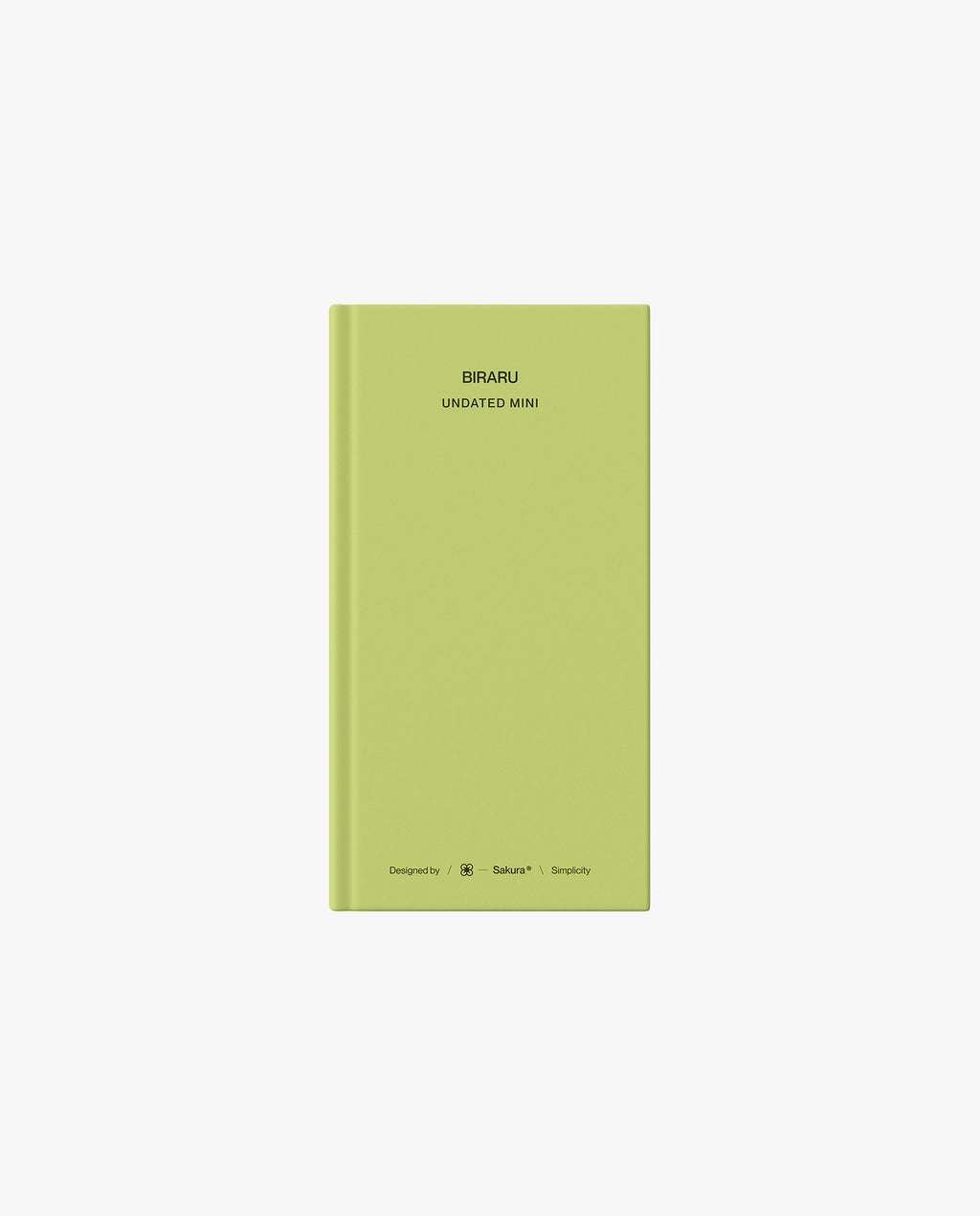 Tarihsiz Mini Ajanda · Moss