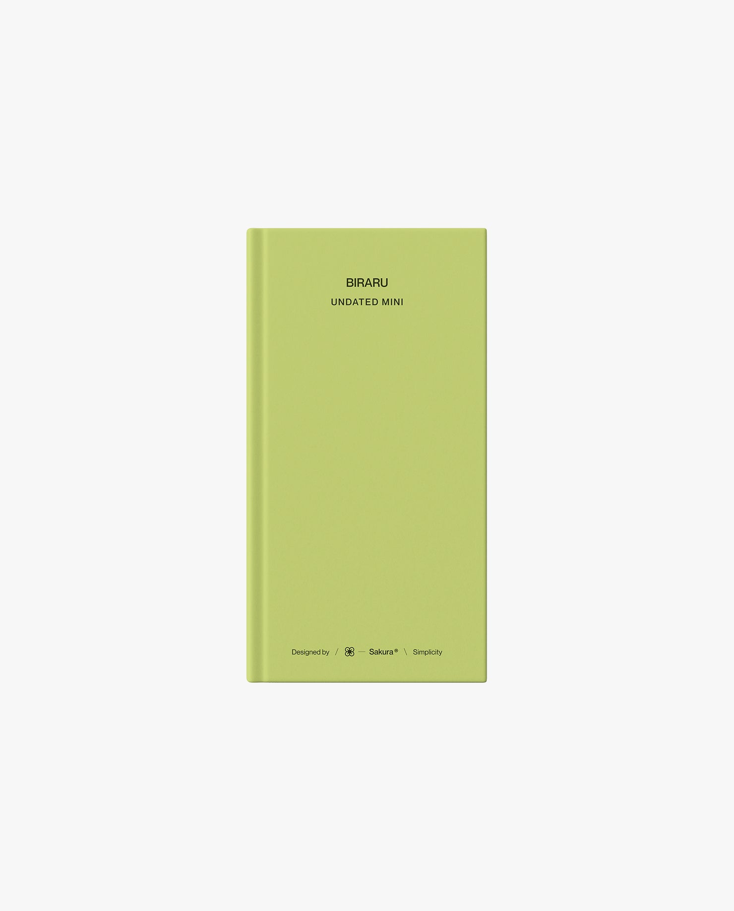 Tarihsiz Mini Ajanda · Moss