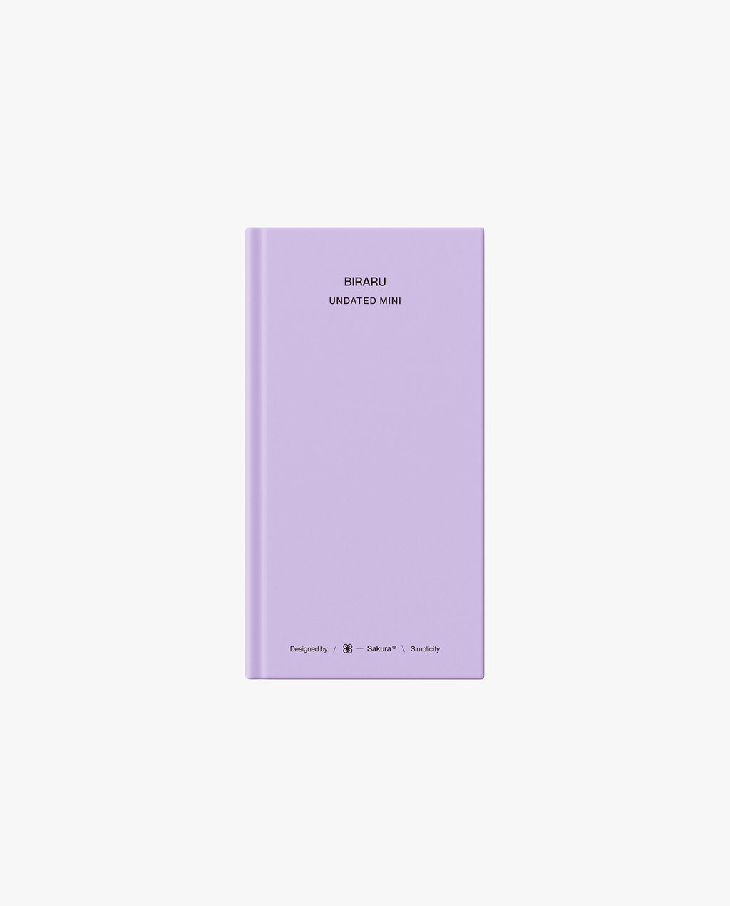 Tarihsiz Mini Ajanda · Lilac