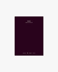 Tarihsiz A5 Ajanda · Merlot