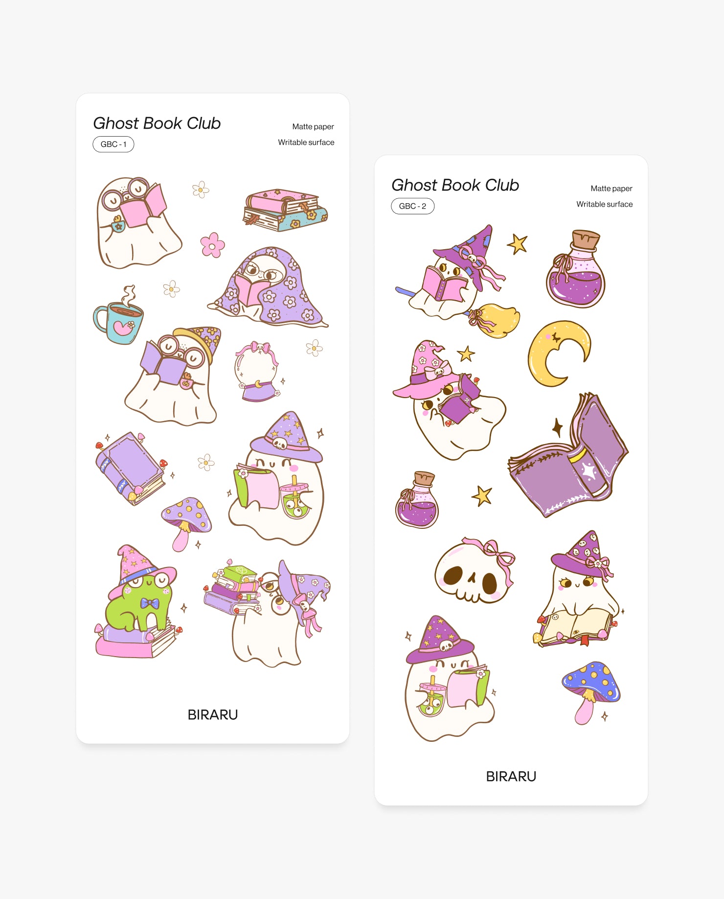 Ghost Sticker Pack – 2’li Set