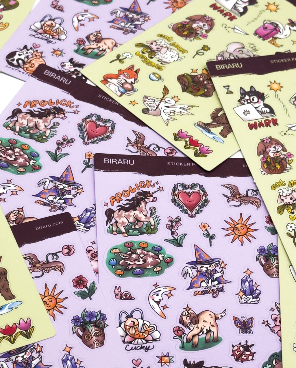 Whimsy Sticker Pack – 2’li Set