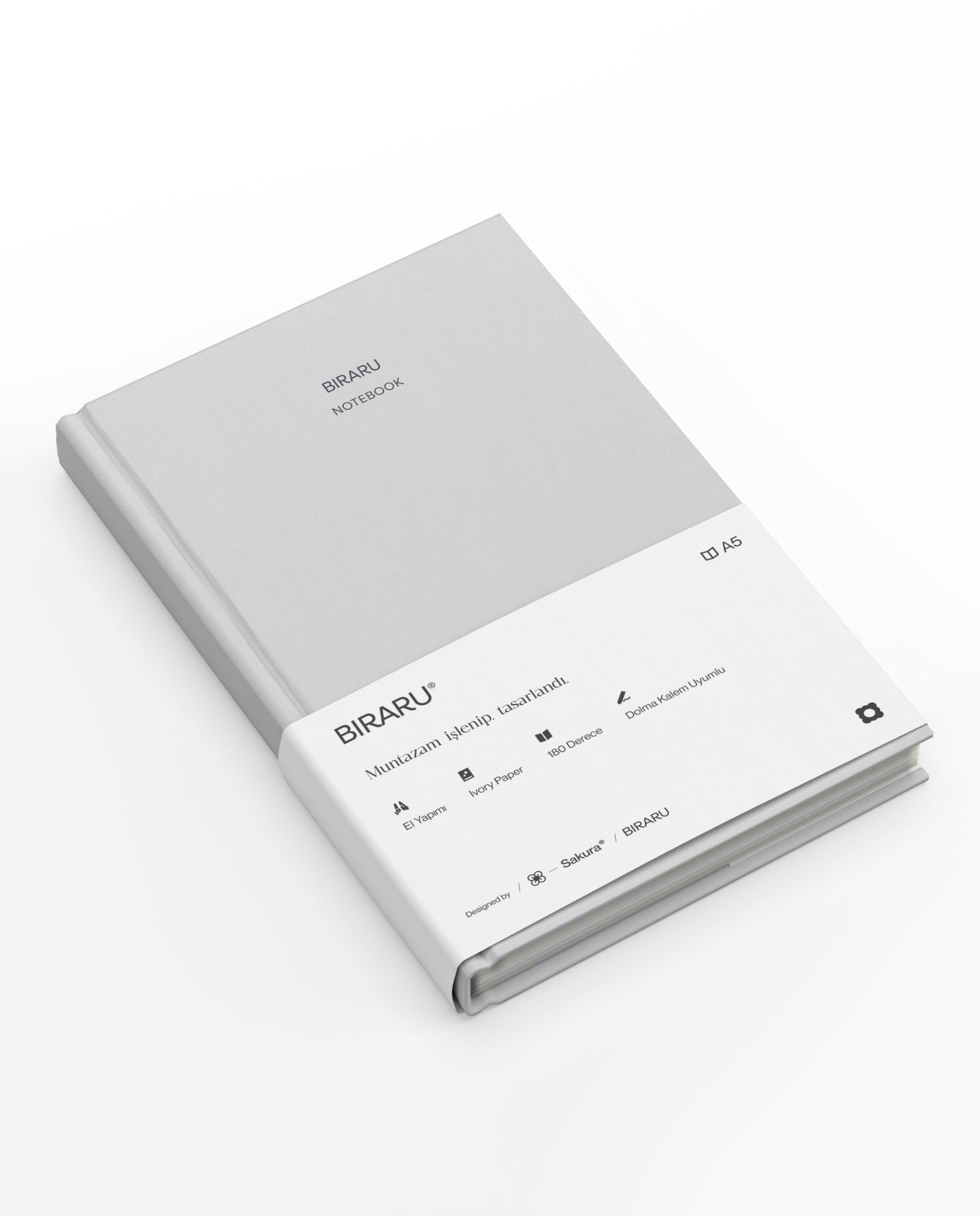 Noktalı Defter - Gri