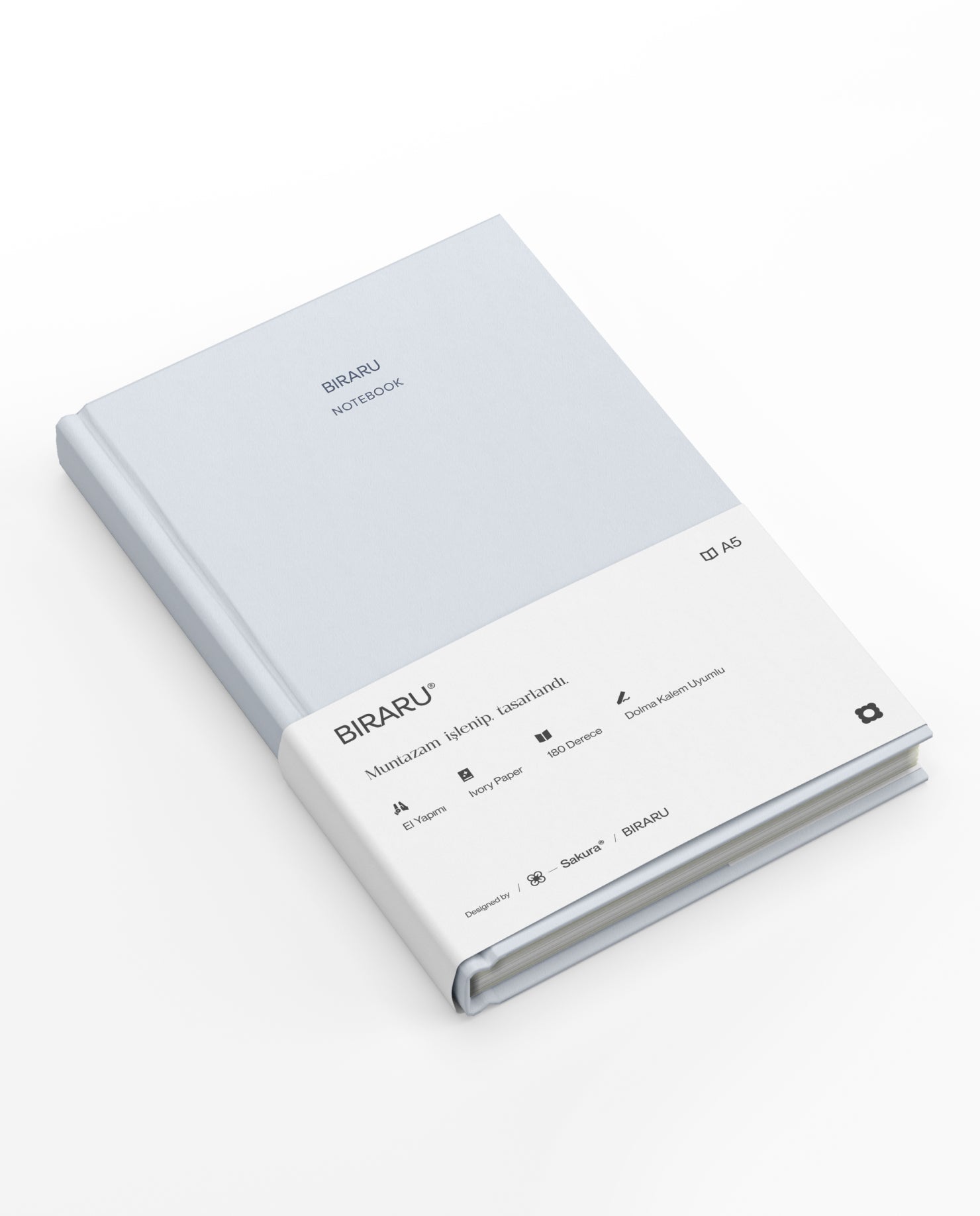 Noktalı Defter - Buz Mavi