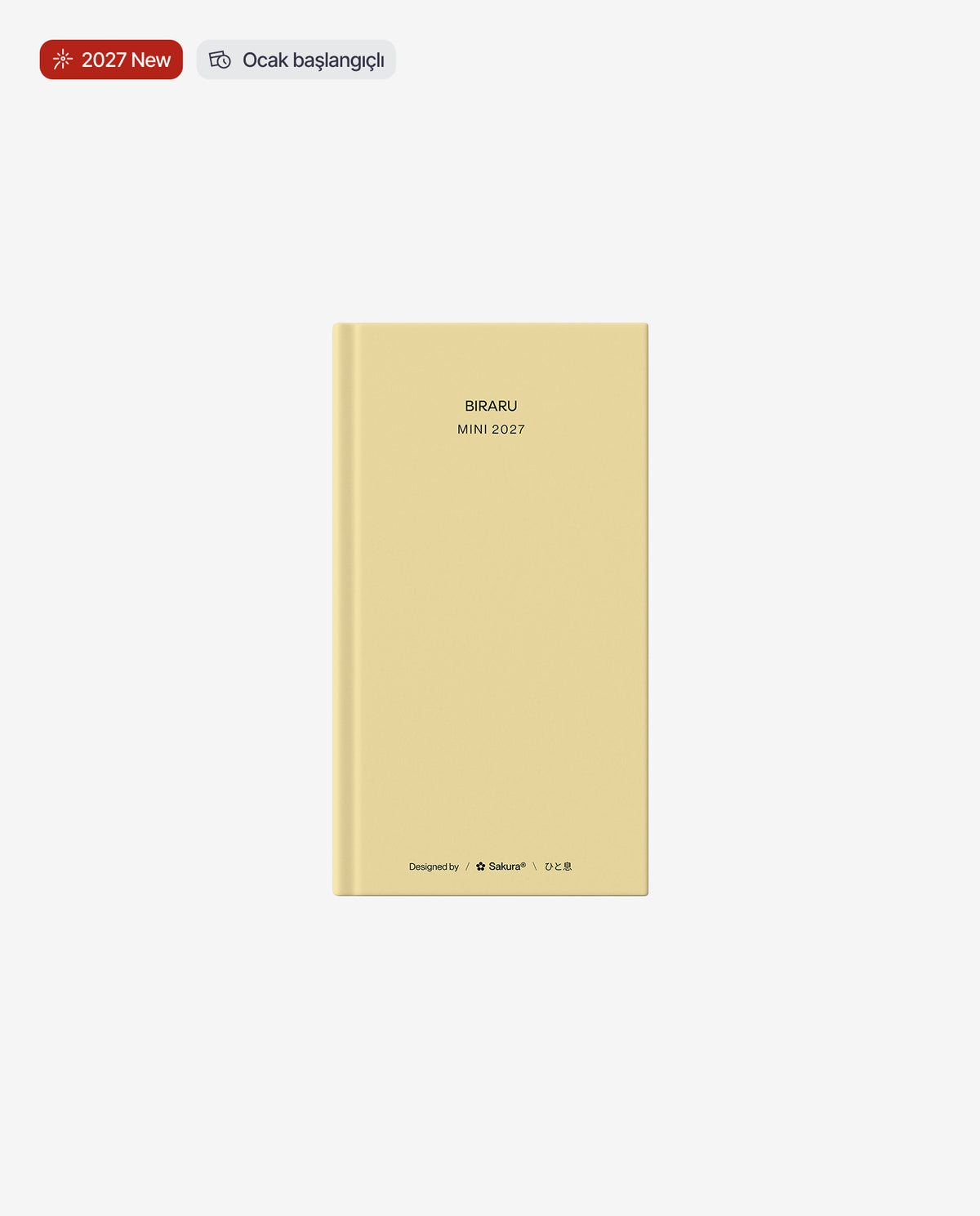 2027 Mini Ajanda · Daylight