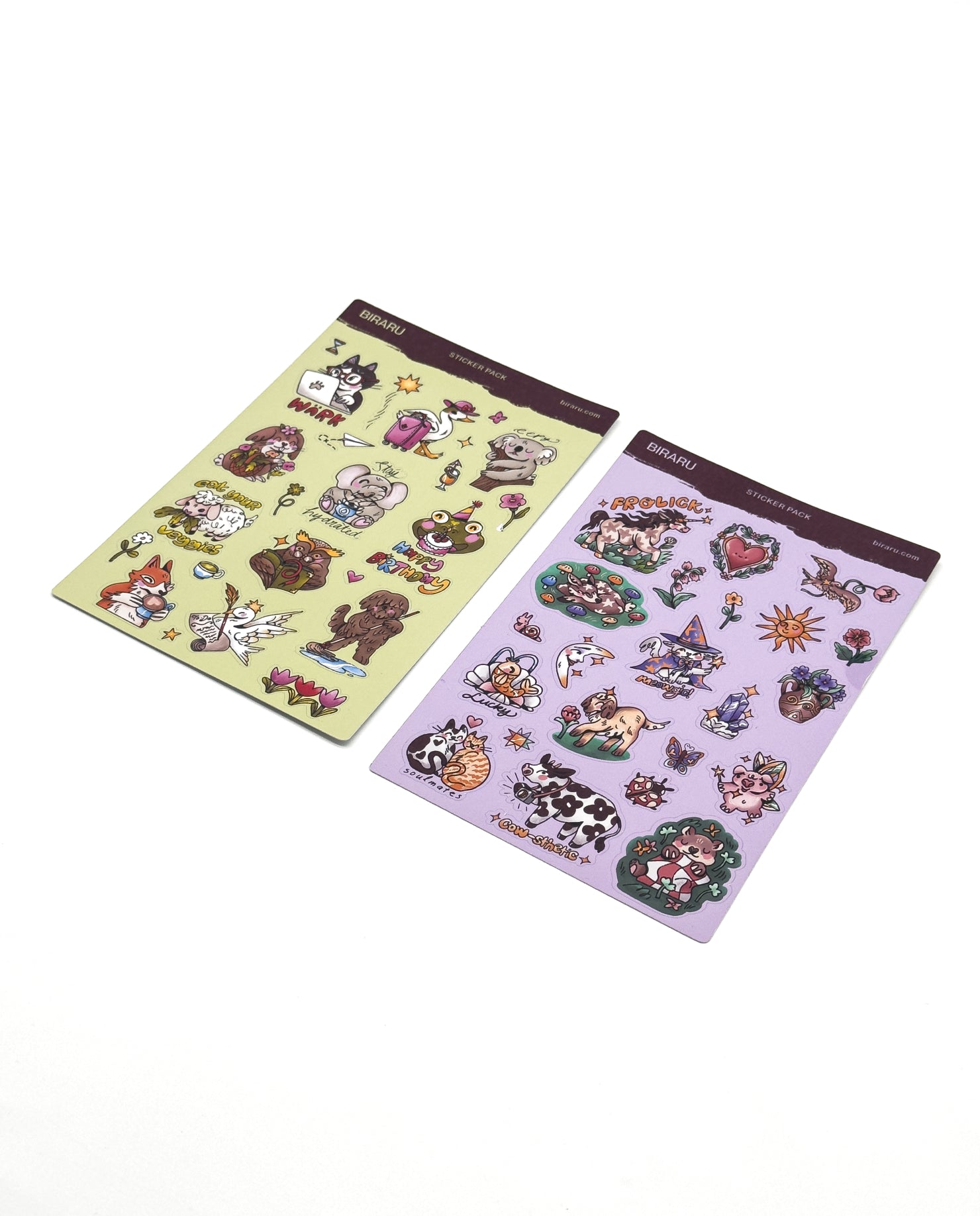 Whimsy Sticker Pack – 2’li Set
