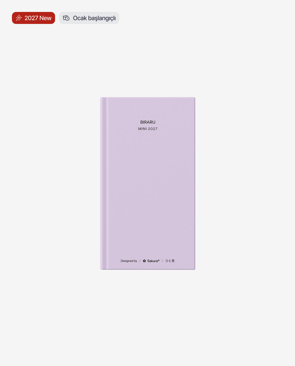 2027 Mini Ajanda · Haze