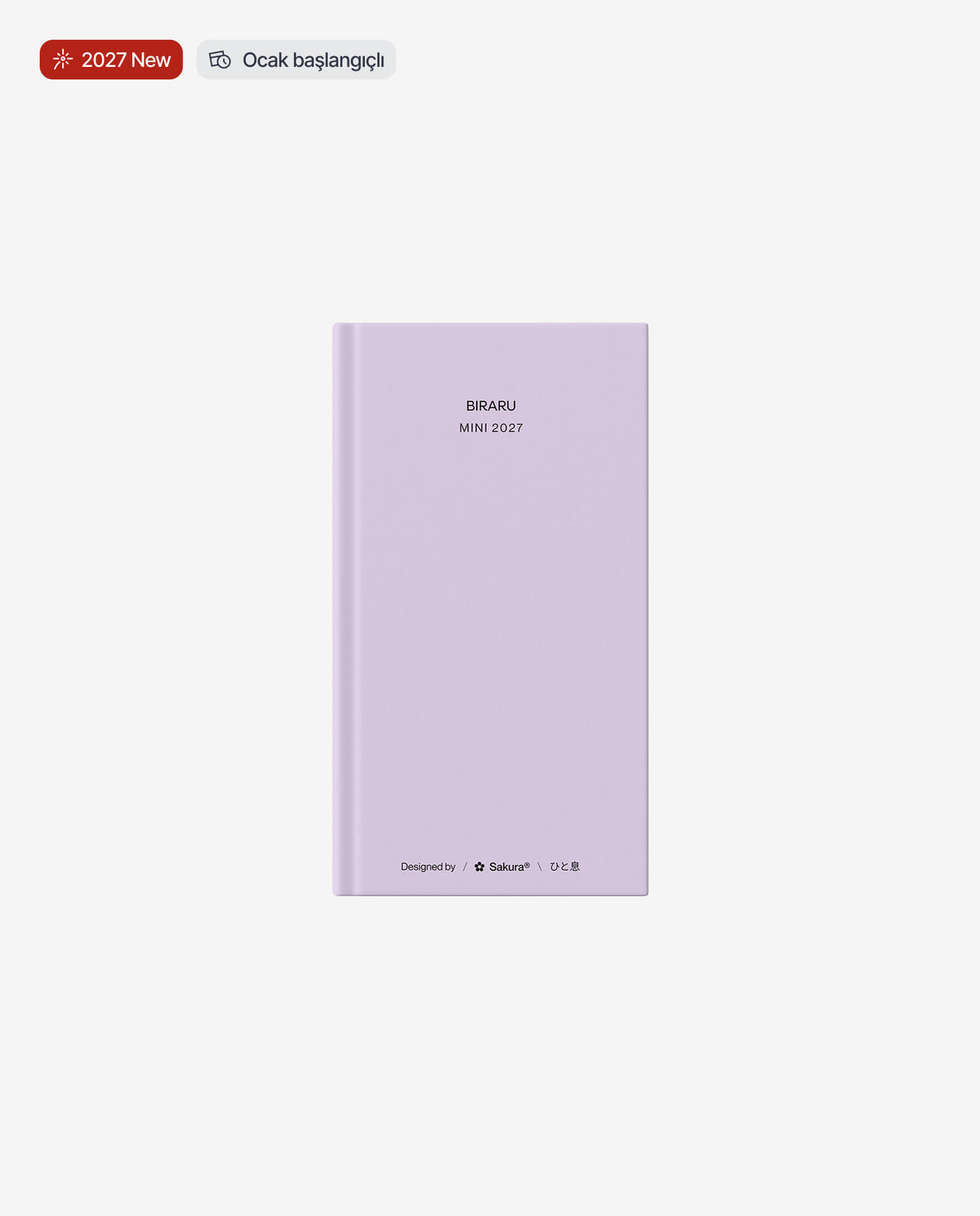 2027 Mini Ajanda · Haze