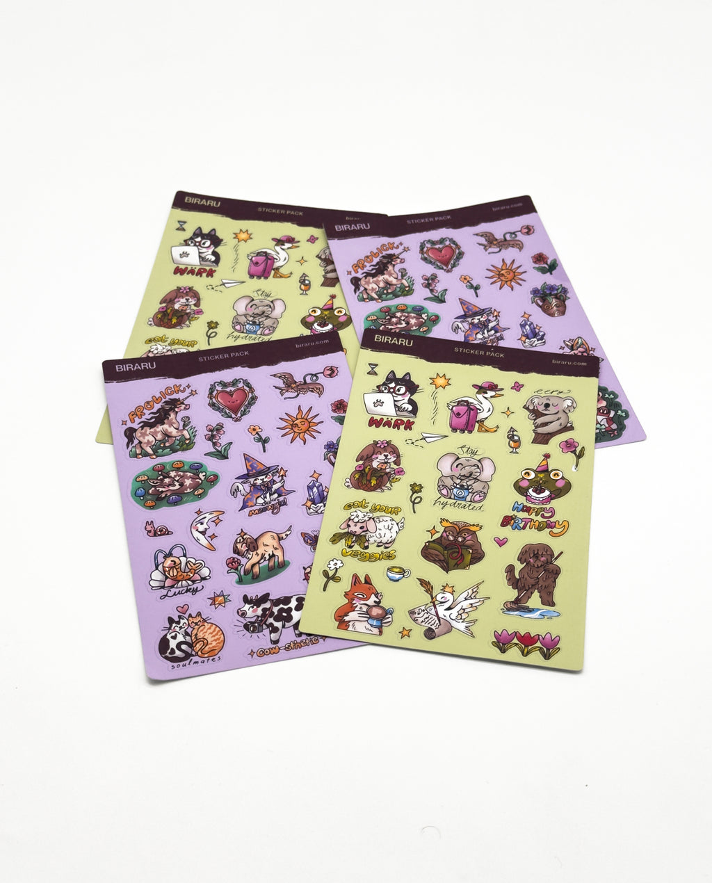 Whimsy Sticker Pack – 2’li Set